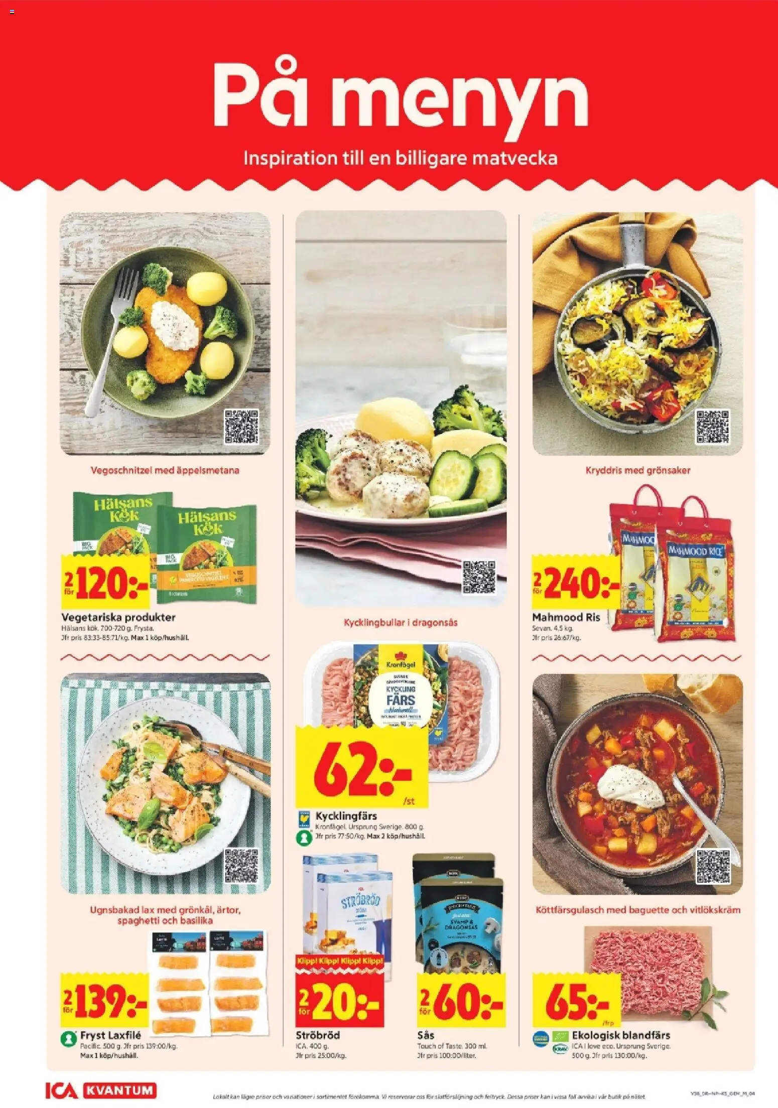 ICA Kvantum reklamblad aktuell från 14/09/2026 | Sida: 4