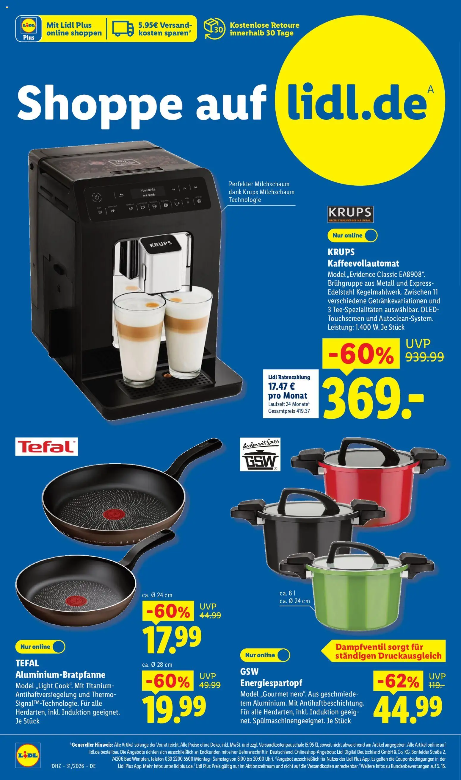 Lidl Angebot der Woche (ab 27.07.2026) » Angebote online — page 1