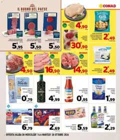Anteprima del volantino POLLO A BUSTO CONAD, Pollo a busto, Conad Percorso Qualità, Filiera Controllata, Carne italiana, al kg valido a partire dal 14/10/2026 | Pagina: 2