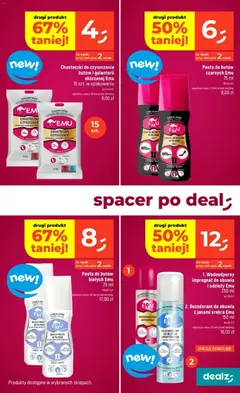 Pogląd oferty "Dealz gazetka" - ważna od 15.10.2026 | Strona: 35 | Produkty: Chusteczki do czyszczenia, Zapach, Pasta, Dezodorant