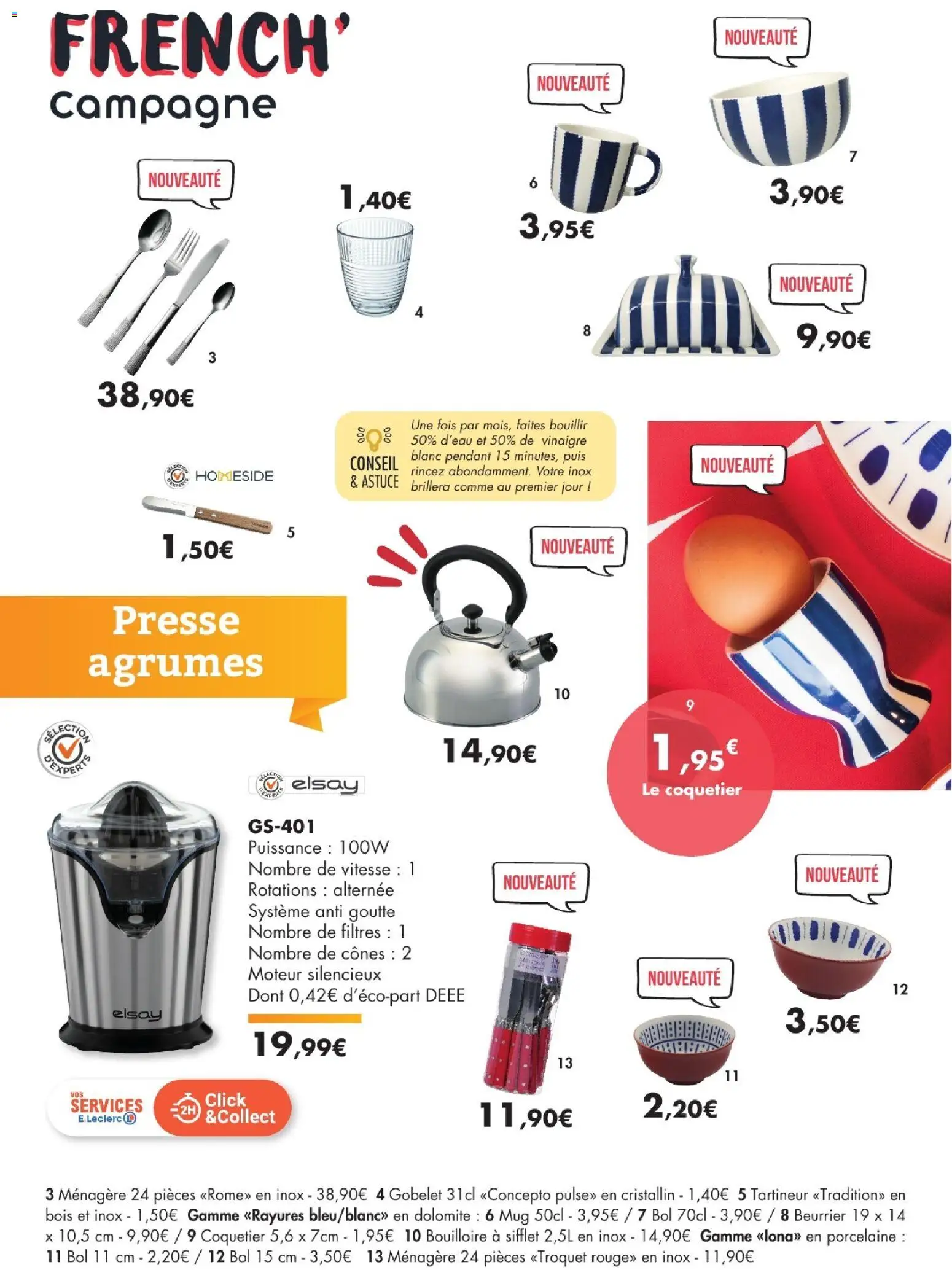 {H1} | Page: 9 | Produits: Bol, Porcelaine, Cônes, Vinaigre