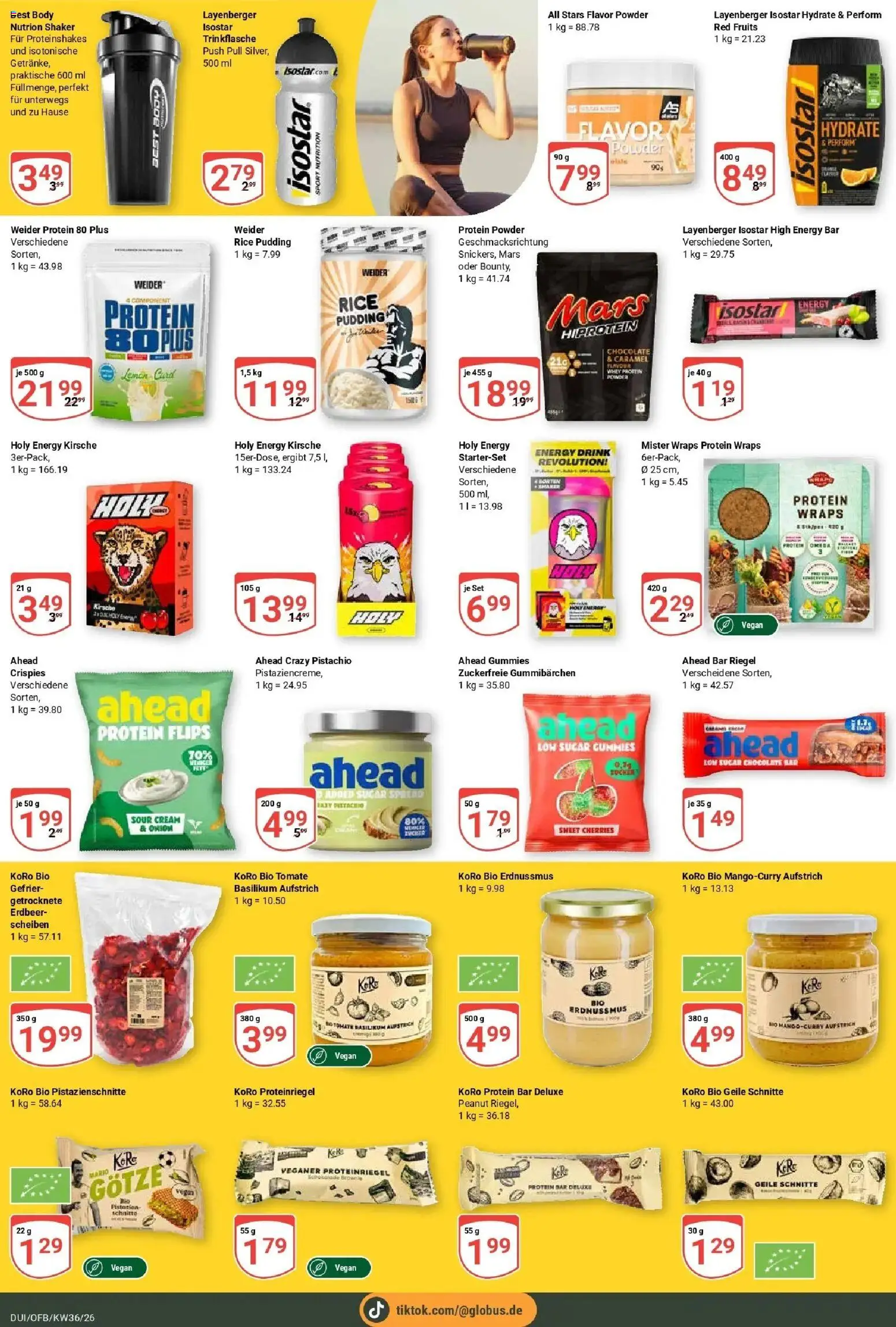 Globus Prospekt Duisburg – gültig ab 31.08.2026 | Seite: 21 | Produkte: Energy, Pudding, Mars