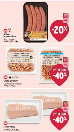 Delhaize folder week 39 - Voorbeeld van een folder van Delhaize, geldig van 17/09/2026 | Pagina: 10 | Producten: Chipolata, Garnalen