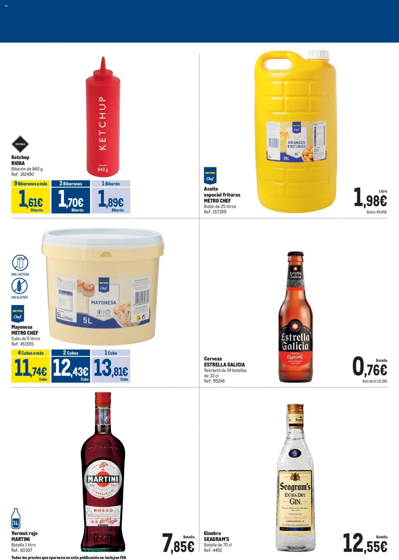 Makro Bienvenido Verano Oiartzun │ válido desde el 18.06.2026 | Página: 3 | Productos: Aceite, Cerveza, Ginebra, Οθόνη προβολής