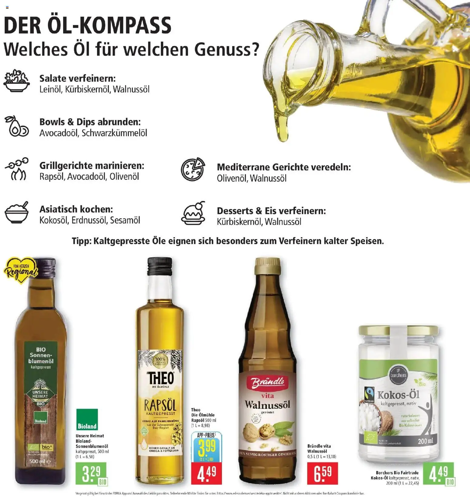 Marktkauf Prospekt Friedrichshafen (ab 03.08.2026) » Angebote online | Seite: 19 | Produkte: Öl, Rapsöl, Sonnenblumenol, Eis