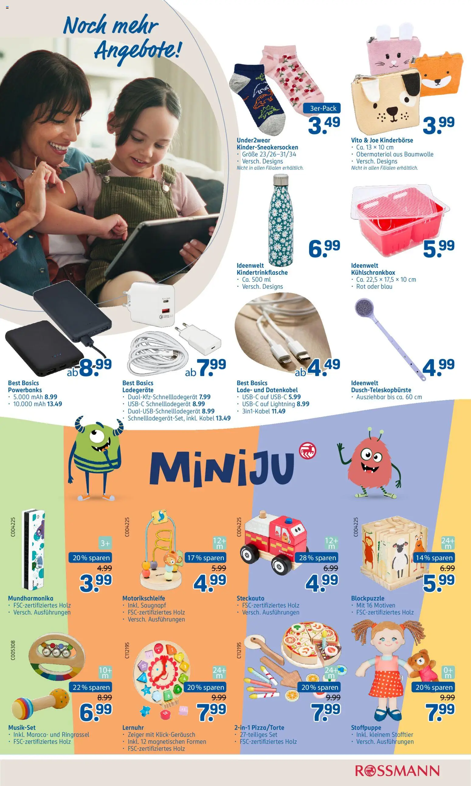 Rossmann Prospekt – gültig ab 27.07.2026 | Seite: 4 | Produkte: Kabel