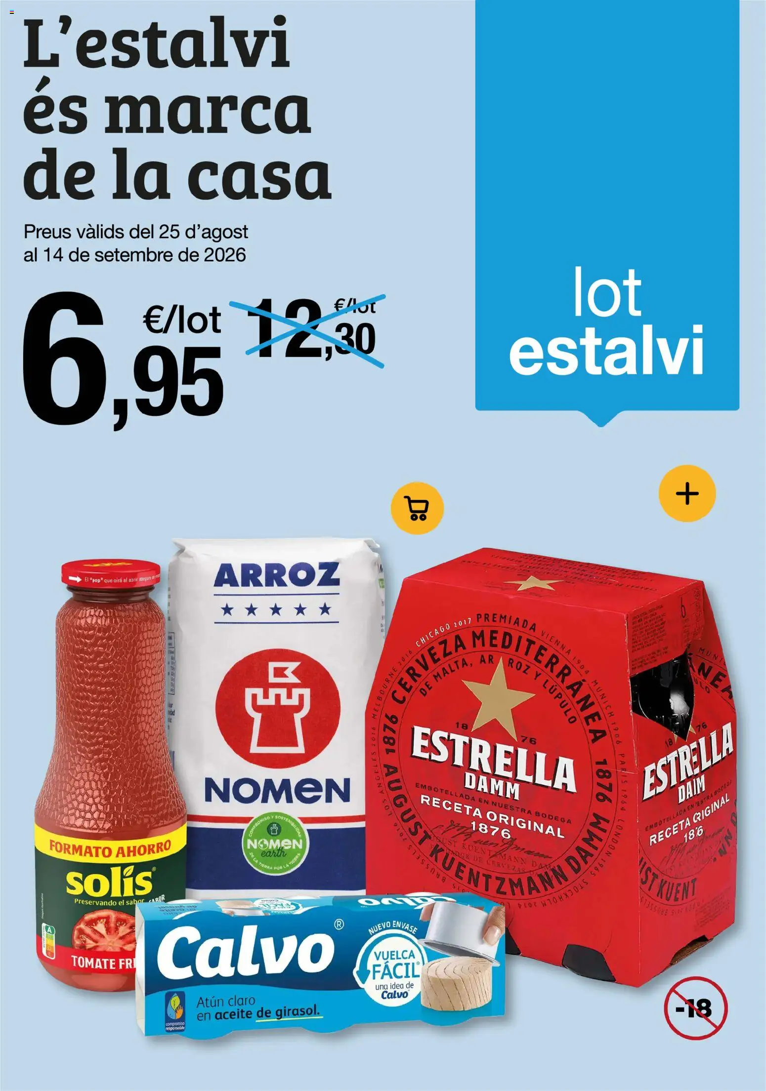 Bonpreu folleto │ válido desde el 25/08/2026 | Página: 1 | Productos: Atún, Aceite, Tomate, Atún claro
