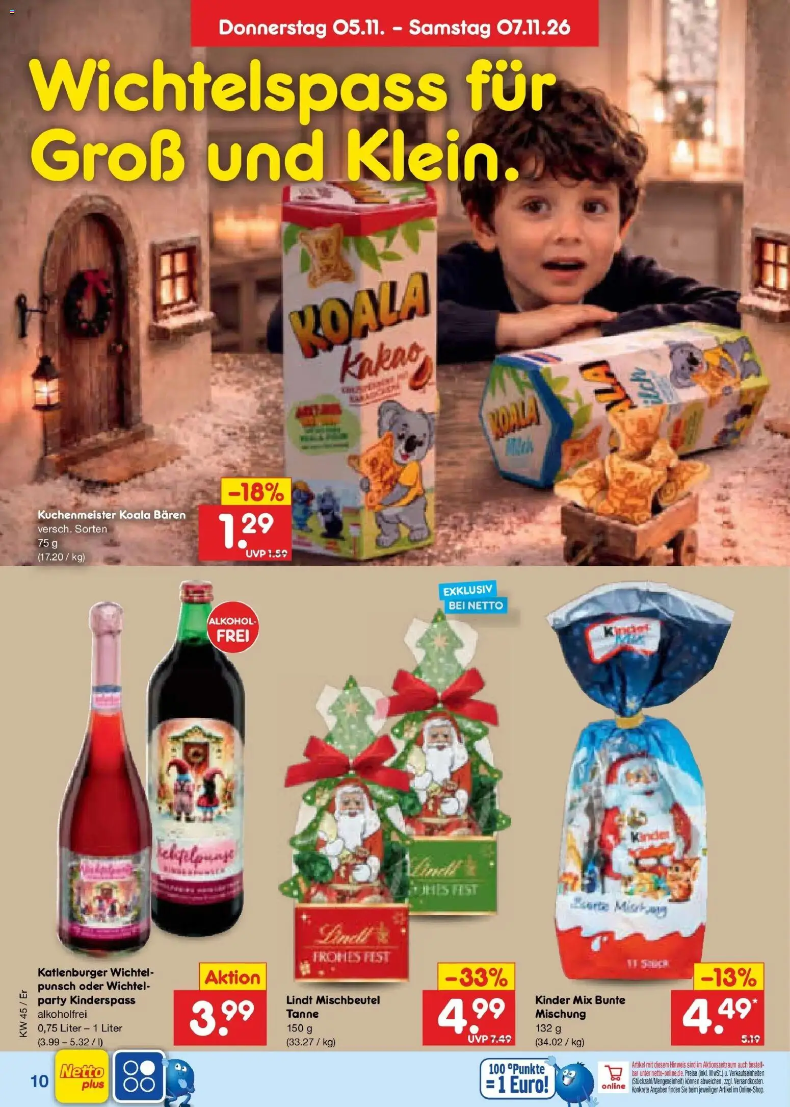 Netto Marken-Discount Prospekt Naumburg – gültig ab 02.11.2026 | Seite: 50 | Produkte: Alkohol, Lindt