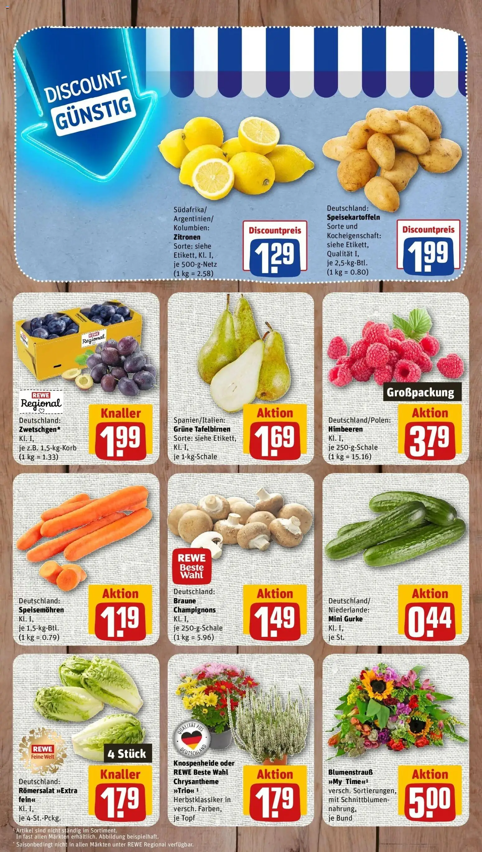 REWE Prospekt ab 17.08.2026 zum Blättern » Angebote | Seite: 3