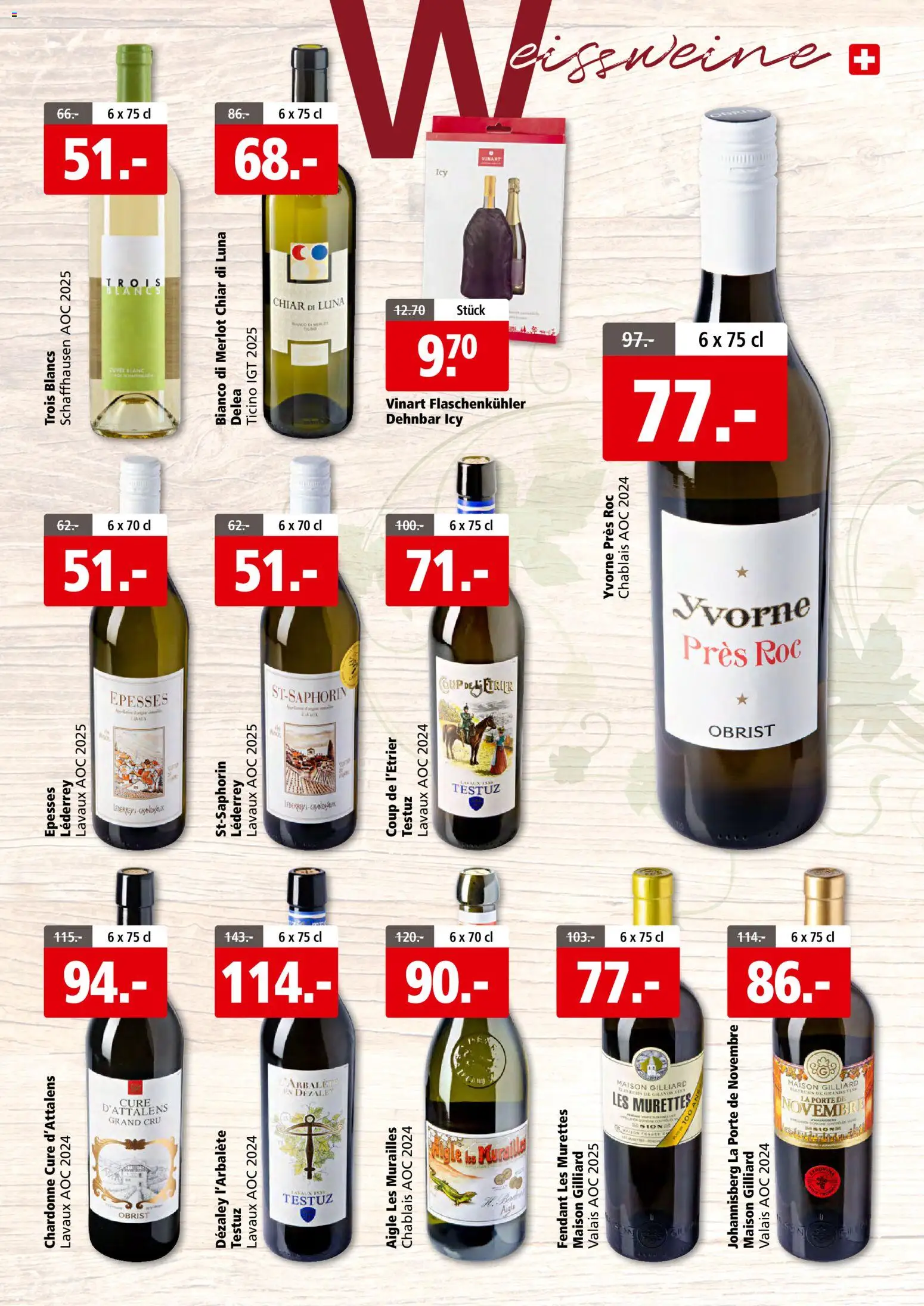Aligro aktionen Foire aux vins Schlieren, Gossau SG, Frauenfeld, Rapperswil-Jona, Sargans, Bern – gültig ab 21.09.2026 | Seite: 7 | Produkte: Merlot
