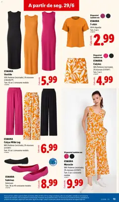 Pré-visualização ESMARA Vestido, 95% Poliéster (reciclado), 5% elastano (CREORA™), Tam. XS ao L consoante modelo válido de 29/06/2026 | Página: 13 | Produtos: Vestido, Algodão, Calças, Calções