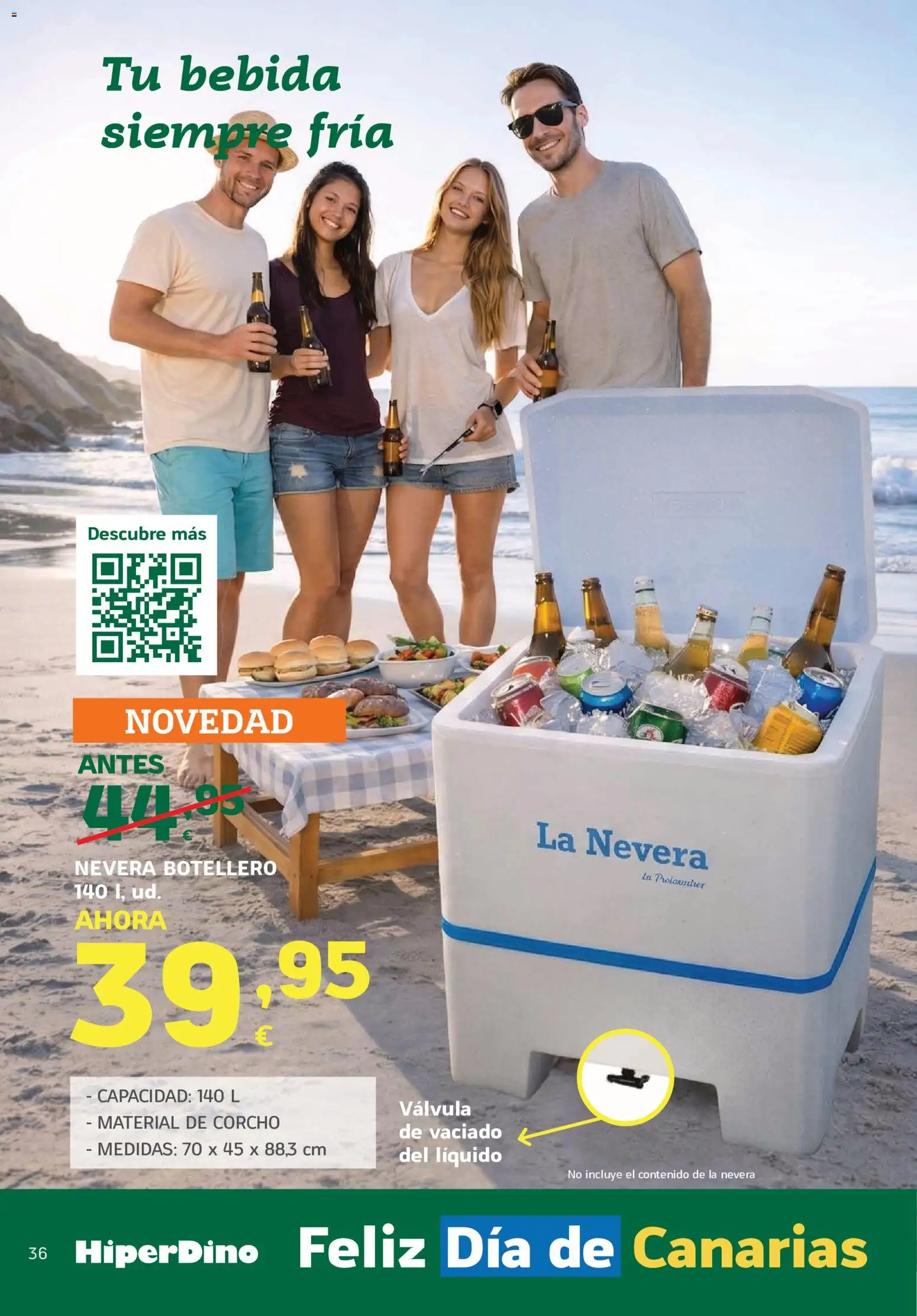 HiperDino folleto │ válido desde el 25.05.2026 | Página: 36 | Productos: Nevera