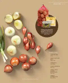 Pré-visualização Recheio - Recheio da Terra válido de 25/09/2025 | Página: 29 | Produtos: Cebola roxa, Saco, Cebola, Alho
