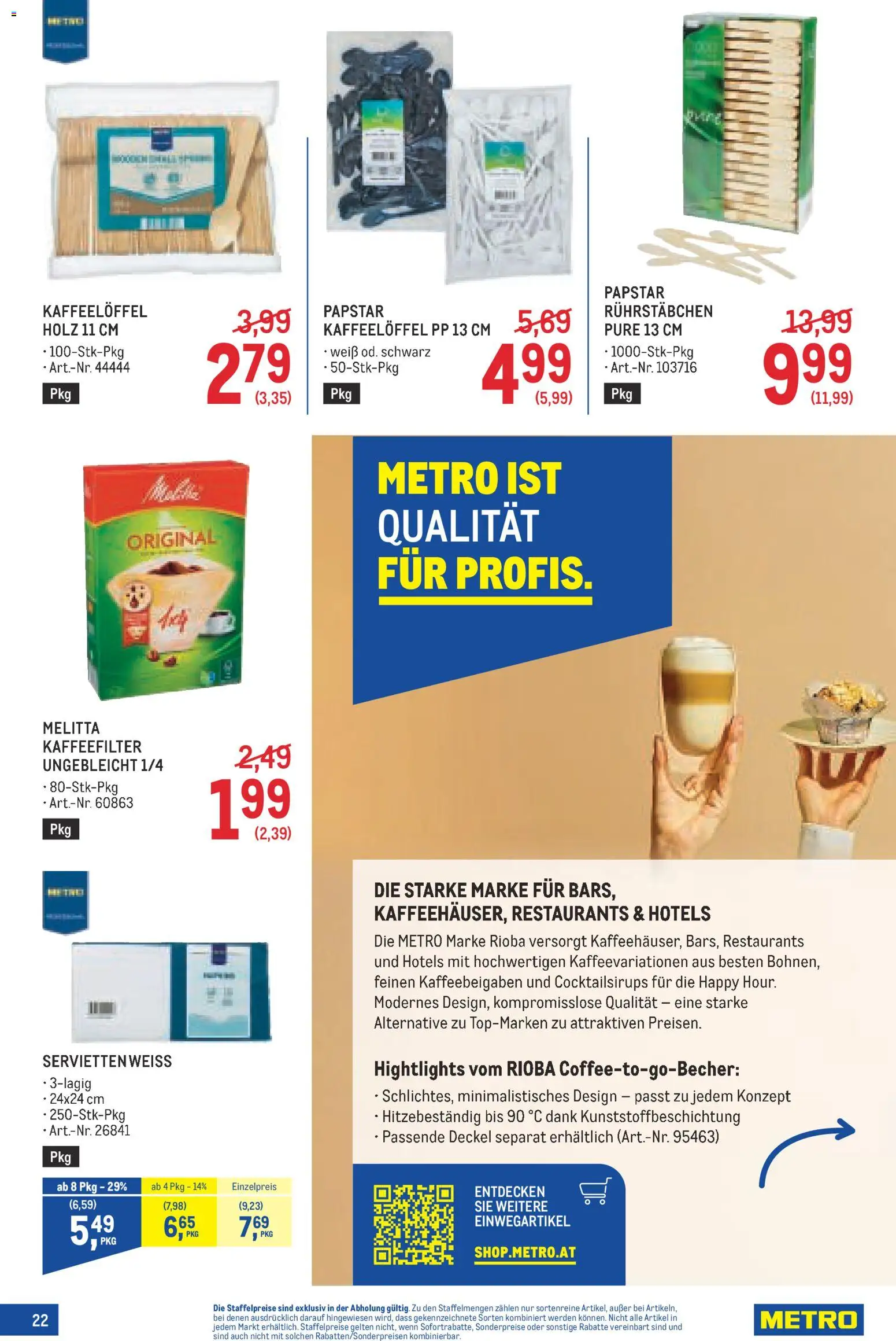 Metro angebote Kaffee Spezial gültig ab 03.09.2026 | Seite: 22