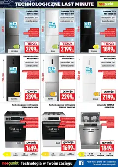 Pogląd oferty "Neopunkt gazetka" - ważna od 01.06.2026 | Strona: 6 | Produkty: Lodówka, Kuchenka, Grill, Kosz
