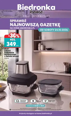 Pogląd oferty "Biedronka gazetka - Home" - ważna od 24.10.2026