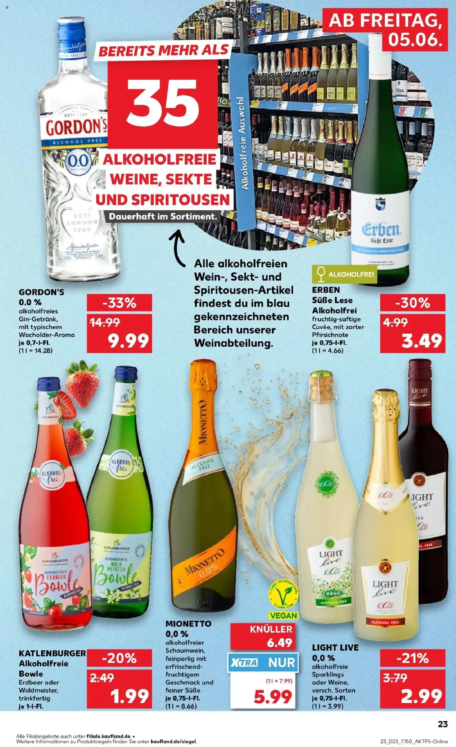 Kaufland Prospekt Burgthann – gültig ab 01.06.2026 | Seite: 30 | Produkte: Sekt, Gin, Hugo