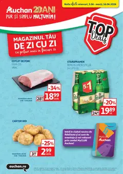 Ofertele Auchan valabile de la 03.06.2026