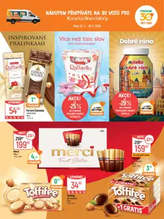 Náhled letáku Globus leták - Brno od 22.04.2026 | Strana: 12 | Produkty: Finest, Toffifee, Bílá čokoláda, Nutella