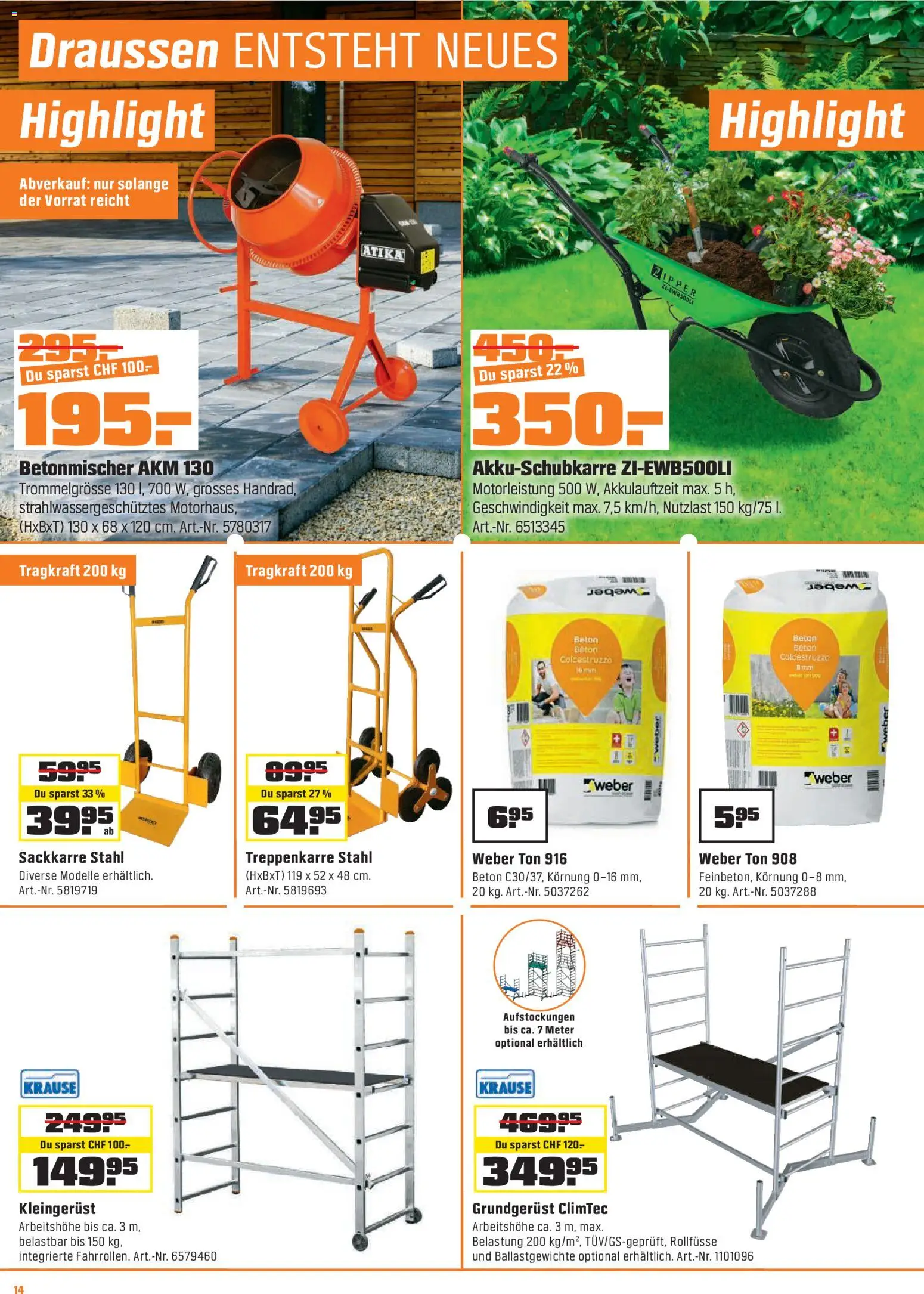 OBI - UNSERE SUPERDEALS! – gültig ab 04.08.2026 | Seite: 14