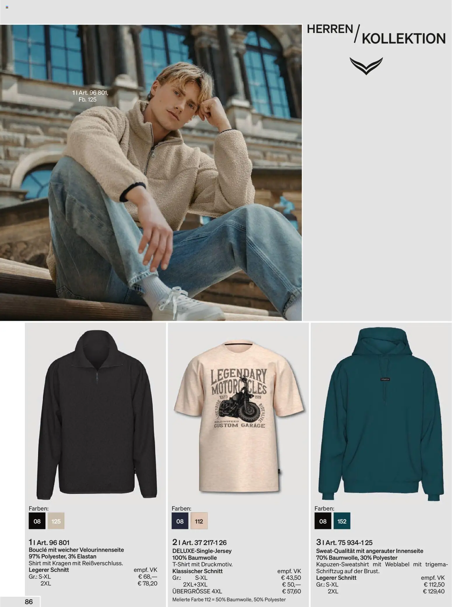 Trigema Prospekt – gültig ab 01.09.2026 | Seite: 87 | Produkte: Shirt