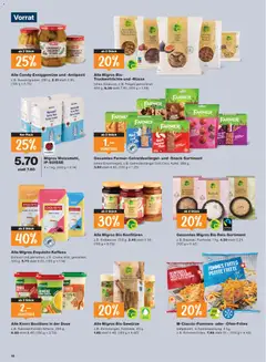 Alle Migros Bio Trockenfrüchte und -Nüsse, (ohne Alnatura), z.B. Feigen getrocknet, 400 g ab 01.10.2026 gültig | Seite: 18