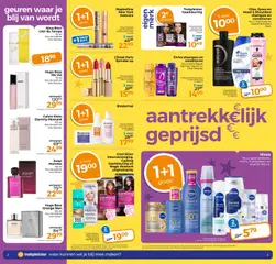 Trekpleister folder - Voorbeeld van een folder van Trekpleister, geldig van 21-07-2026 | Pagina: 2 | Producten: Kan, Douche, Eau de toilette, Mascara