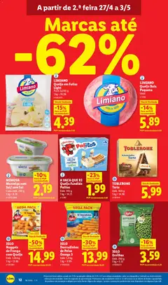 Pré-visualização TOBLERONE Tarte, Emb. 400 g, 1 kg = 14.98 válido de 27.04.2026 | Página: 12