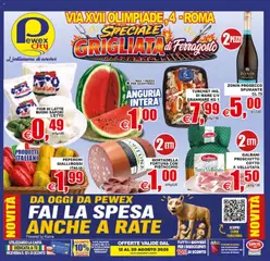 Anteprima del volantino Pewex volantino Olimpiade valido a partire dal 12/08/2026