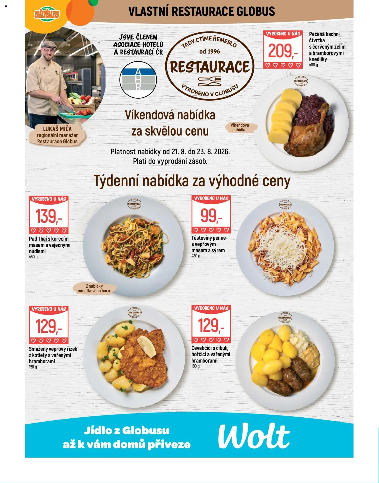 Globus leták od 19.08.2026 | Strana: 7 | Produkty: Penne, Globus, Těstoviny