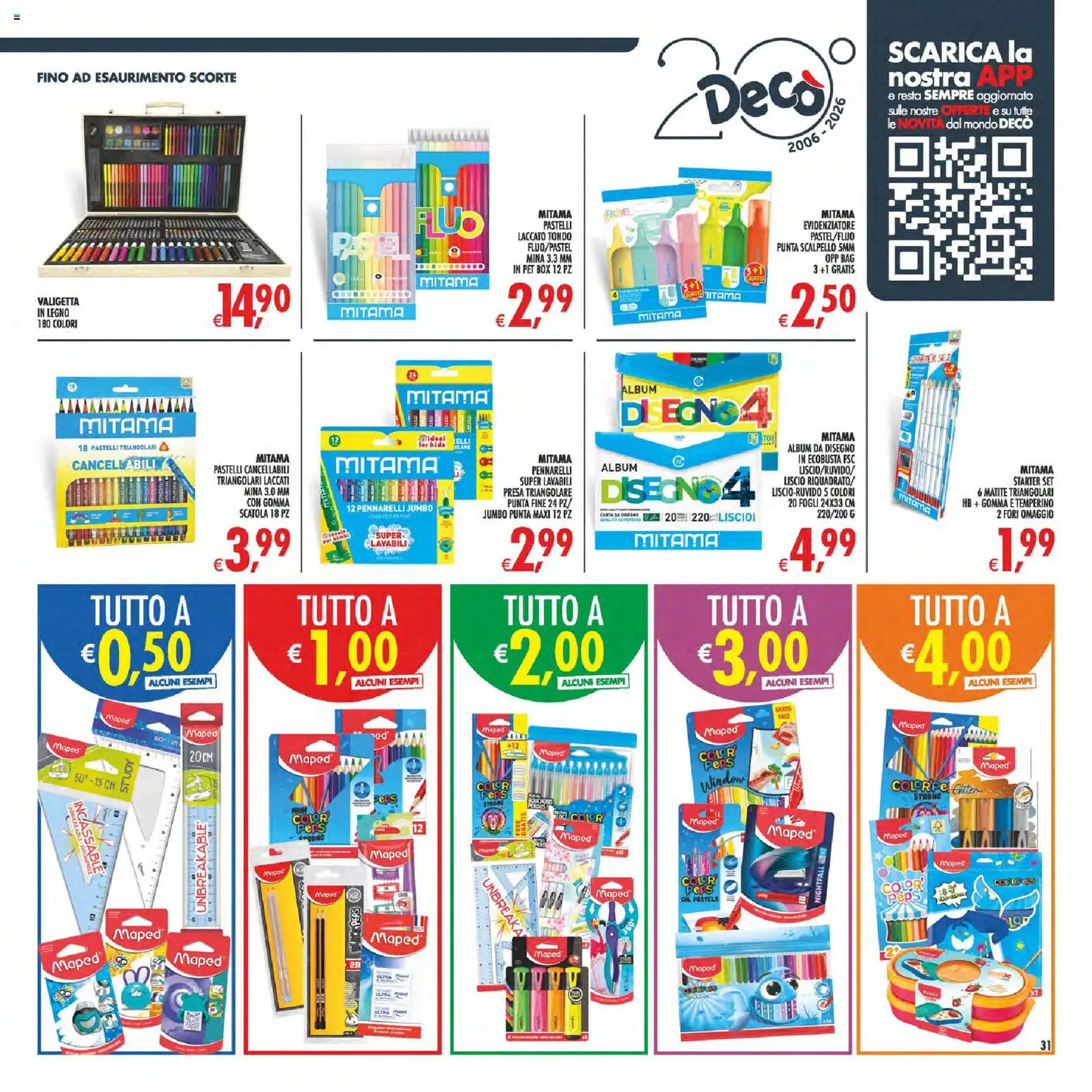 Volantino Decò del 01/09/2026 | Pagina: 40