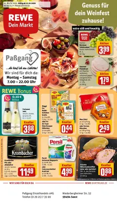Rewe Prospekt Soest ab 12.10.2026 gültig