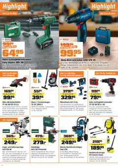 OBI aktionen ab 05.08.2026 gültig | Seite: 6 | Produkte: Ladegerät, Bosch