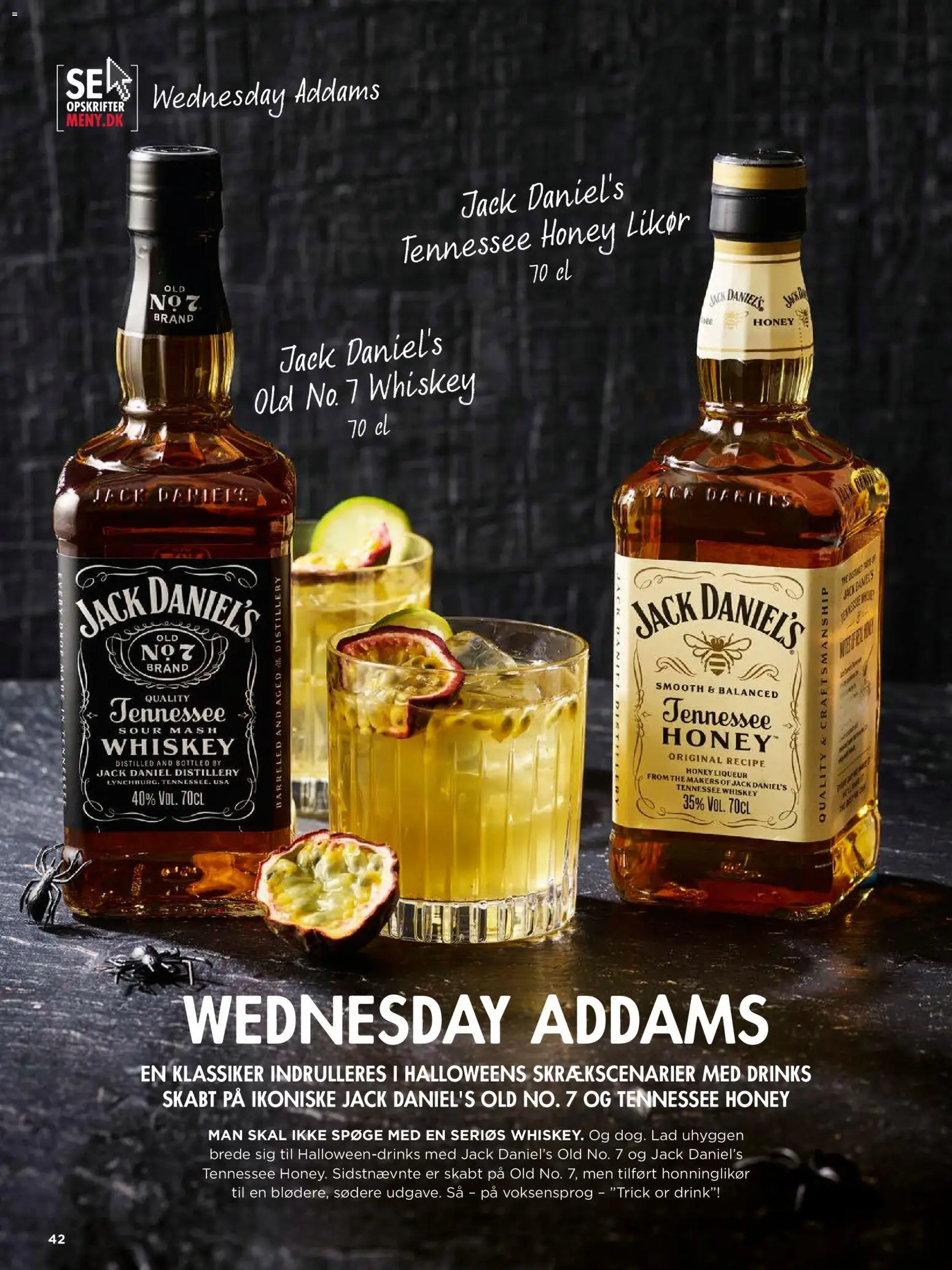 Meny tilbudsavis – gyldig fra 01/10/2026 | Side: 42 | Produkter: Jack Daniel's