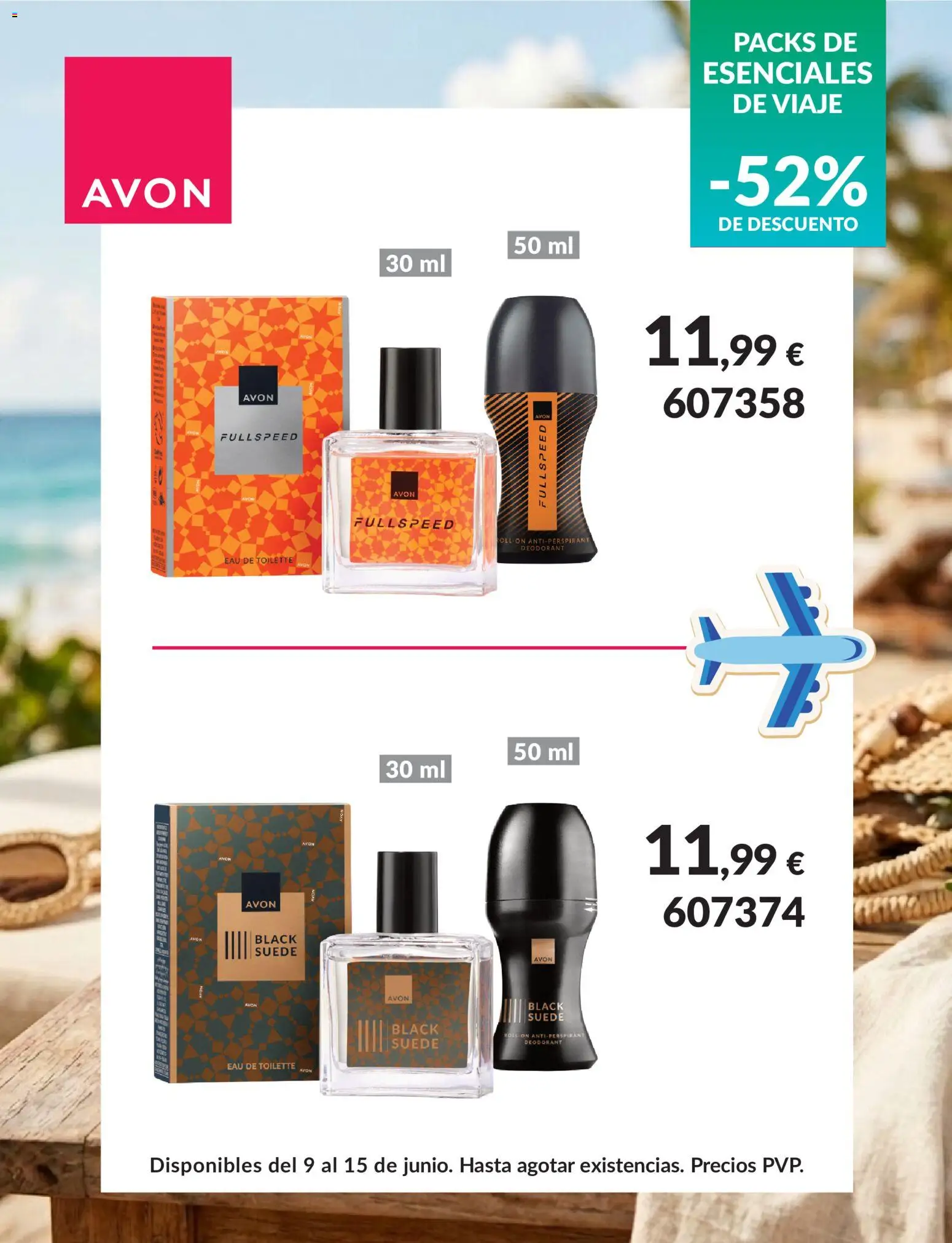 Avon Packs de esenciales de viaje │ válido desde el 09.06.2026 | Página: 3 | Productos: Eau de toilette