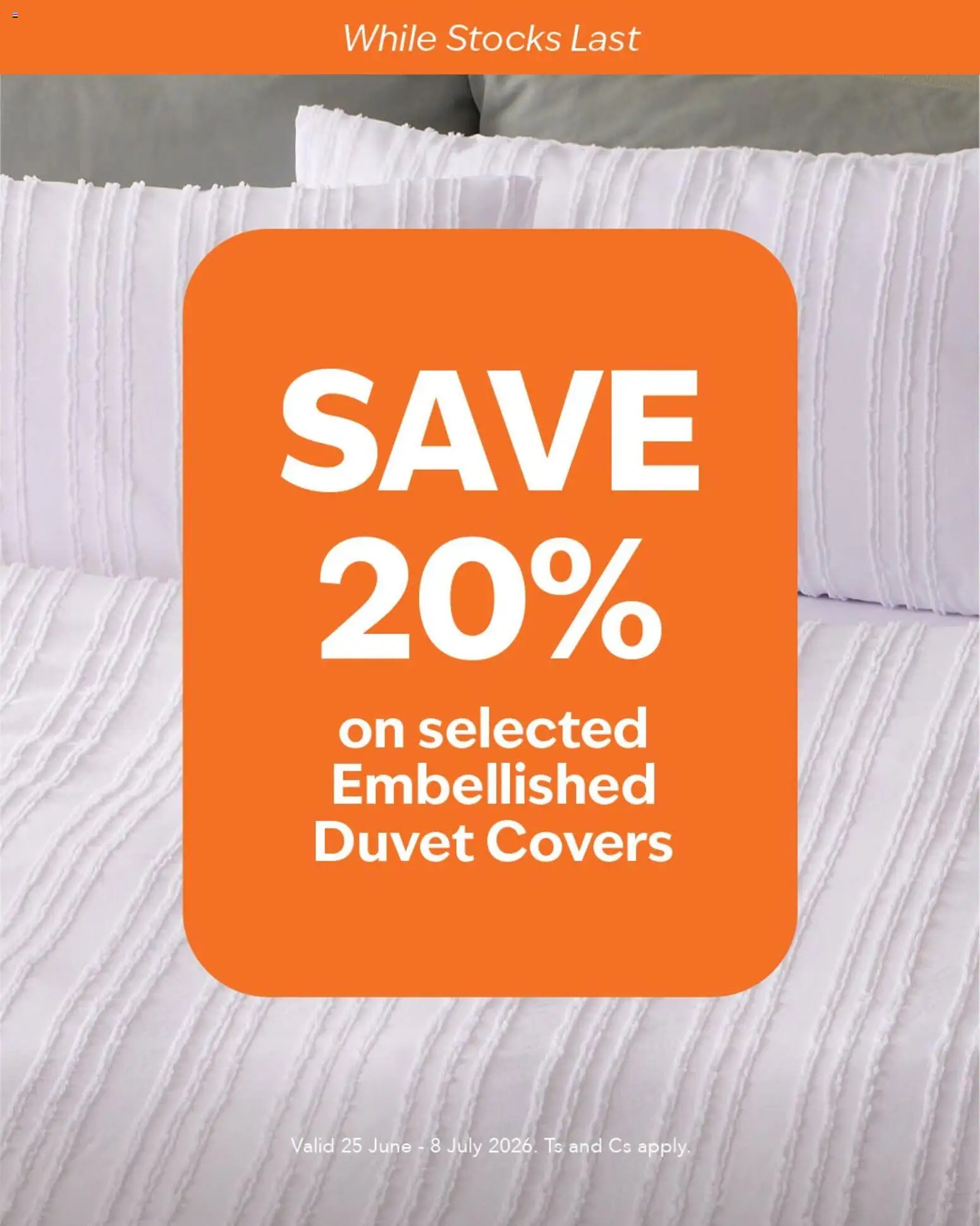 New Sheet Street catalogue – valid from 25/06/2026 | Page: 1 | Products: Duvet