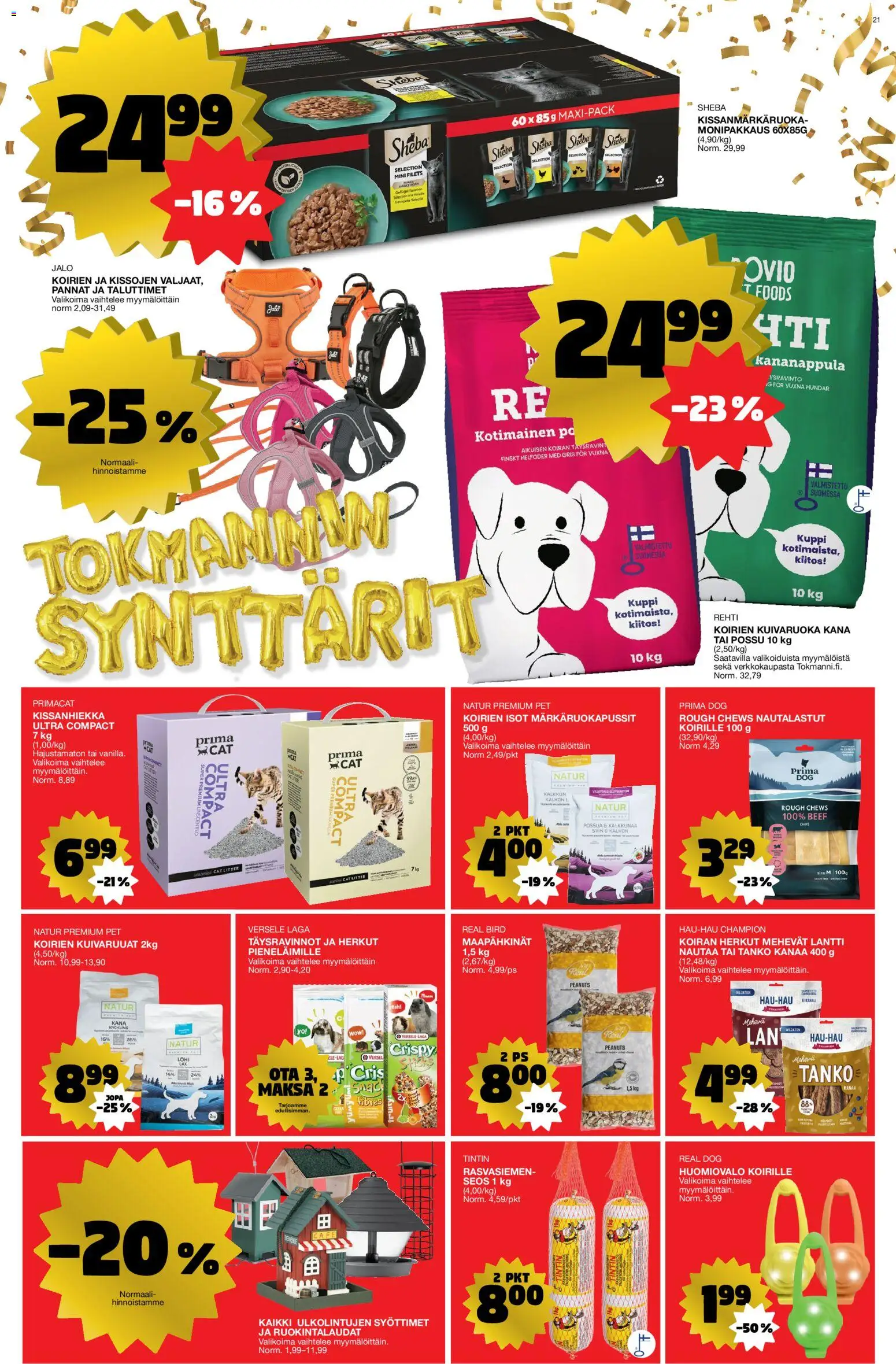Tokmanni tarjoukset – voimassa 19/10/2026 alkaen | Sivu: 21