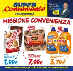 Anteprima del volantino SuperConveniente volantino valido a partire dal 01/09/2026