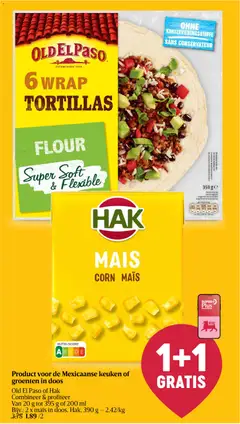 Delhaize folder week 18 - Voorbeeld van een folder van Delhaize, geldig van 30.04.2026 | Pagina: 27 | Producten: Tortilla, Maïs, Groenten
