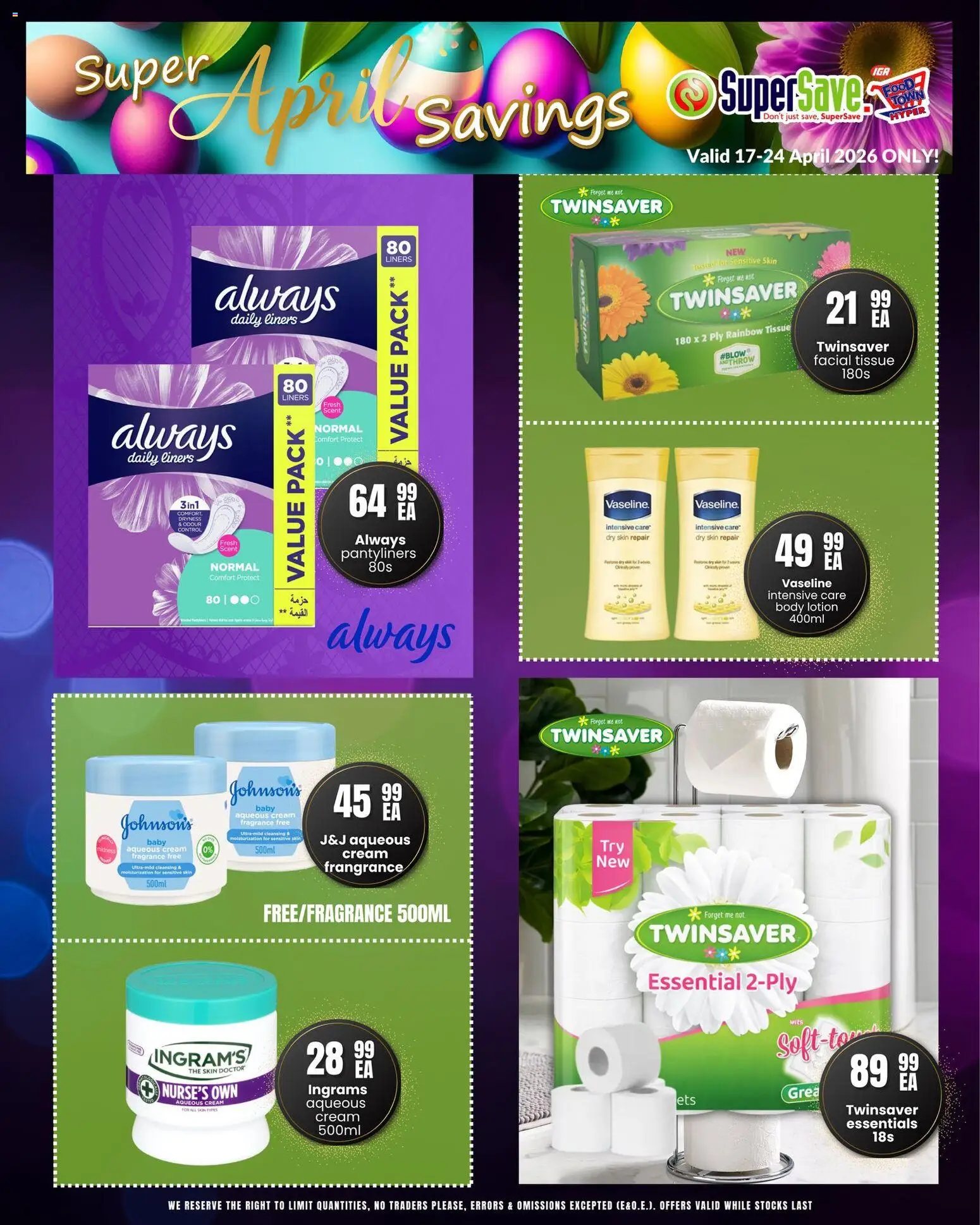 New Super Save catalogue – valid from 17.04.2026 | Page: 48 | Products: Fragrance, Cream, Lotion