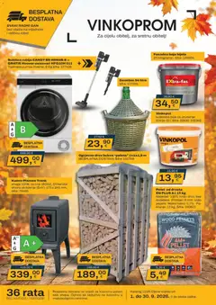 Vinkoprom Katalog - Pregled kataloga iz trgovine Vinkoprom, vrijedi od 01.09.2026