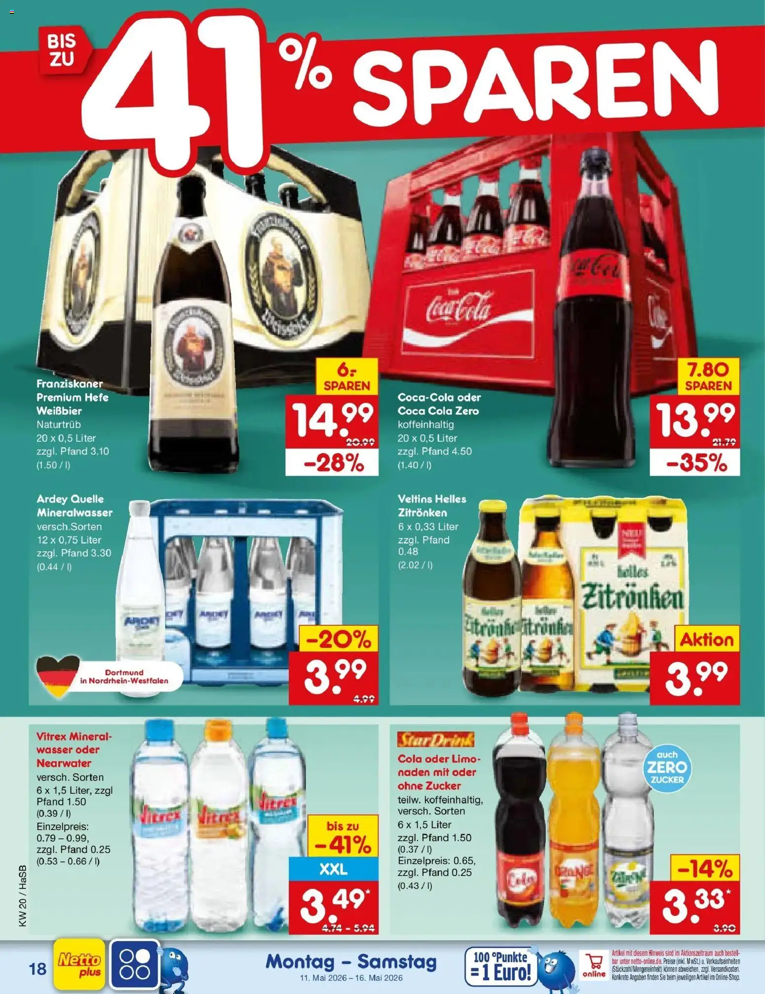 Netto Marken-Discount Prospekt Wuppertal	 (ab 10.05.2026) » Angebote | Seite: 25