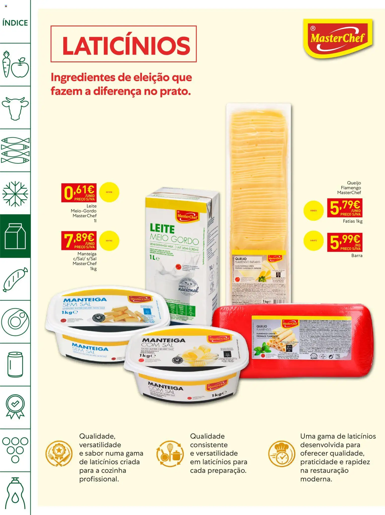 Recheio Horeca │ válido de 15/09/2026 | Página: 10 | Produtos: Ingredientes, Laticínios, Sal, Queijo