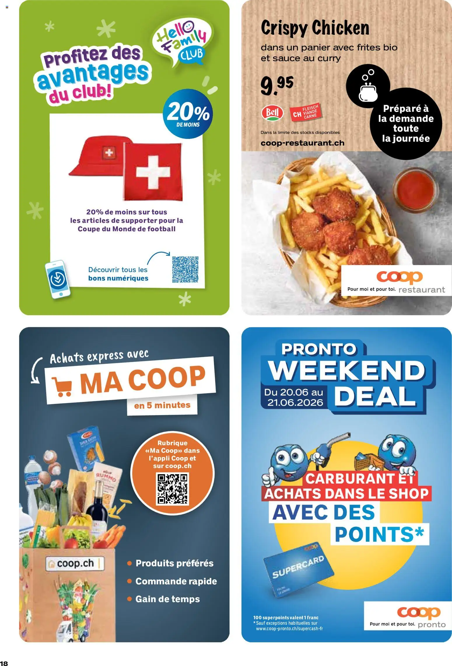 Coop aktionen FR – gültig ab 18.06.2026 | Seite: 18