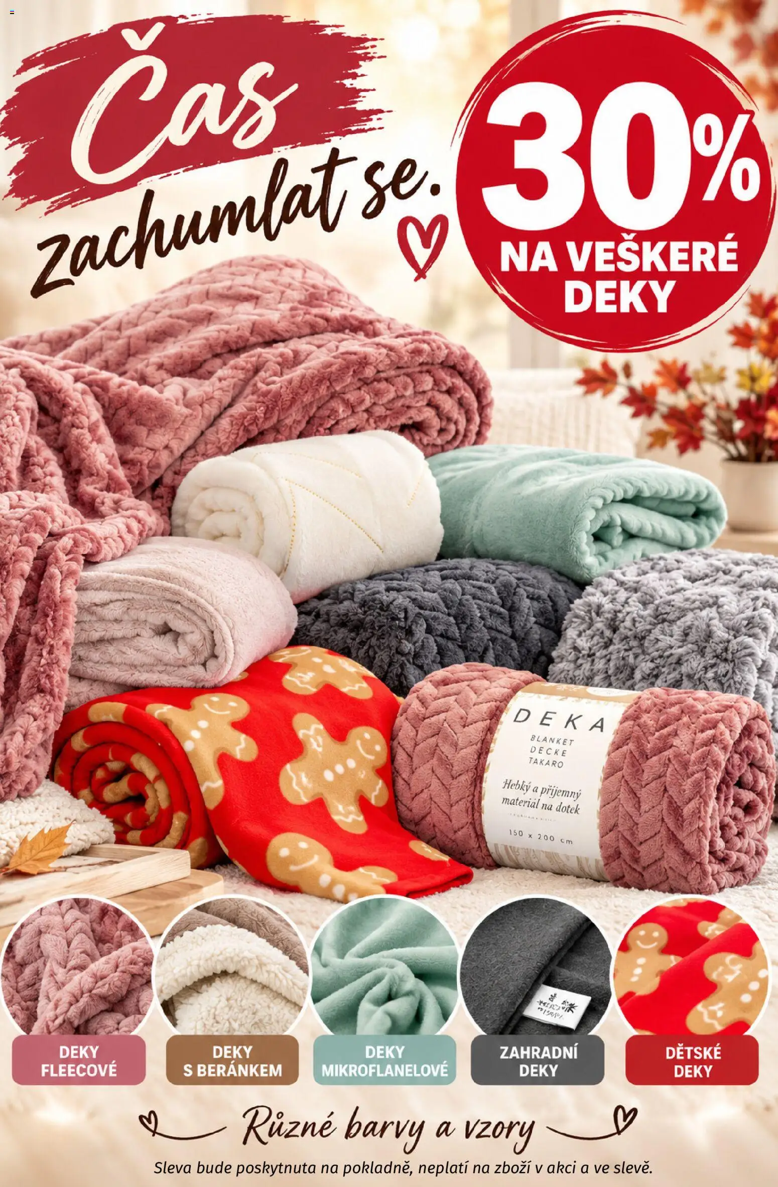 Prior - Kabátovky a Zimní Tkaniny v Barvách Podzimu od 13.10.2026 | Strana: 4 | Produkty: Deka, Barvy, Deky