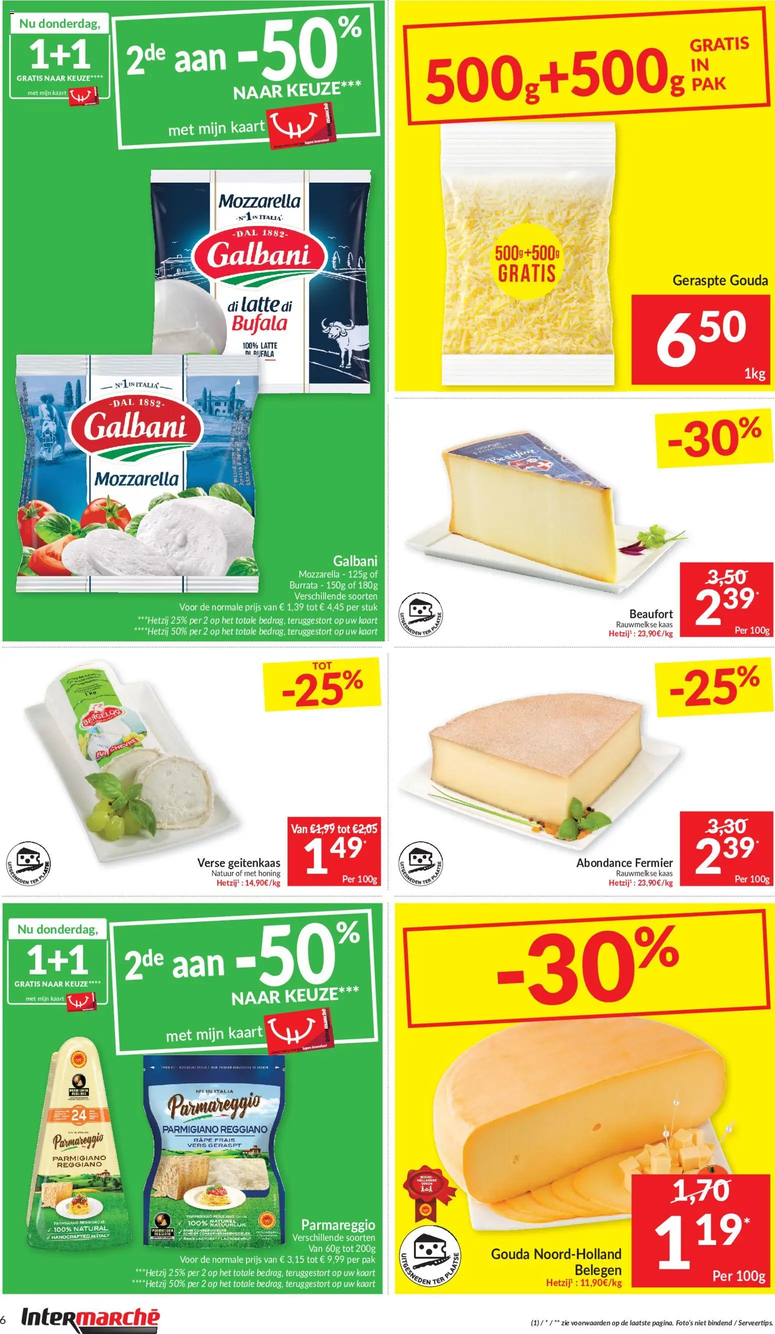 {H1} | Pagina: 6 | Producten: Mozzarella, Gouda, Kaart, Kaas