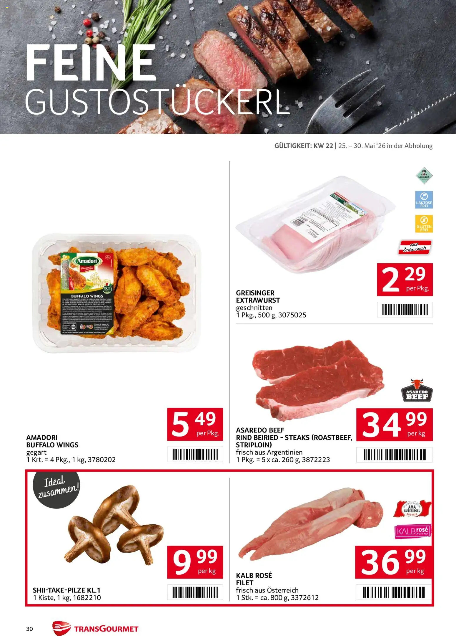 Transgourmet Flugblatt gültig ab 25.05.2026 | Seite: 29