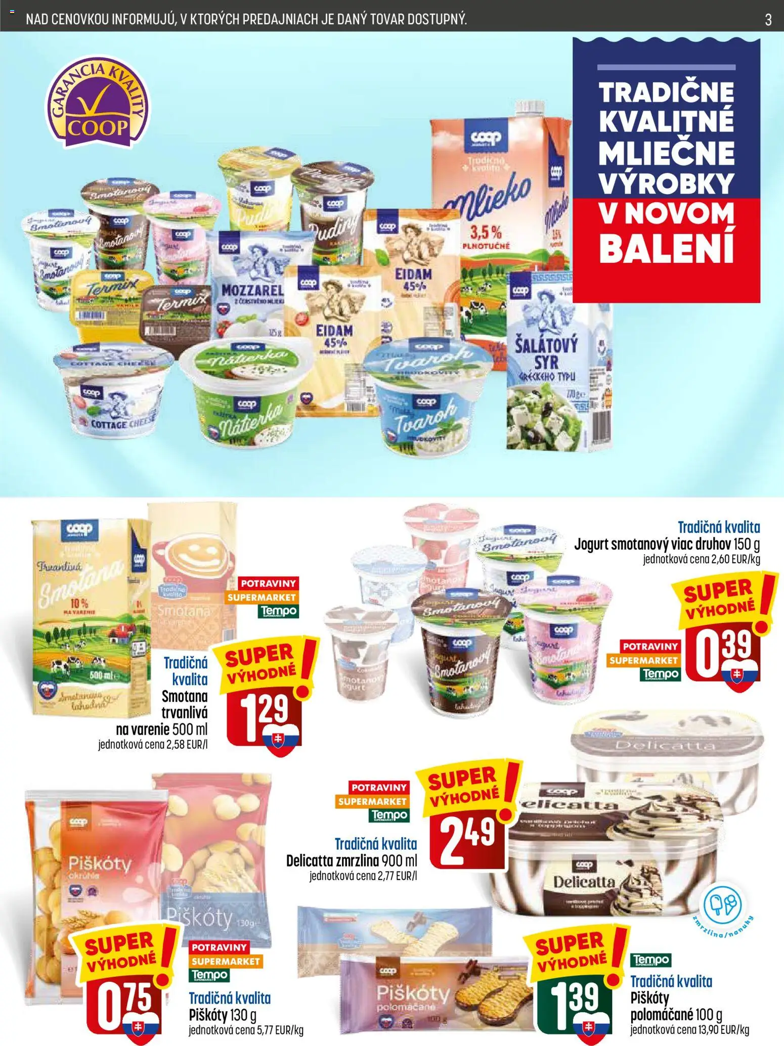 Nové COOP Jednota akcie – leták je platný od 04.06.2026 | Strana: 3
