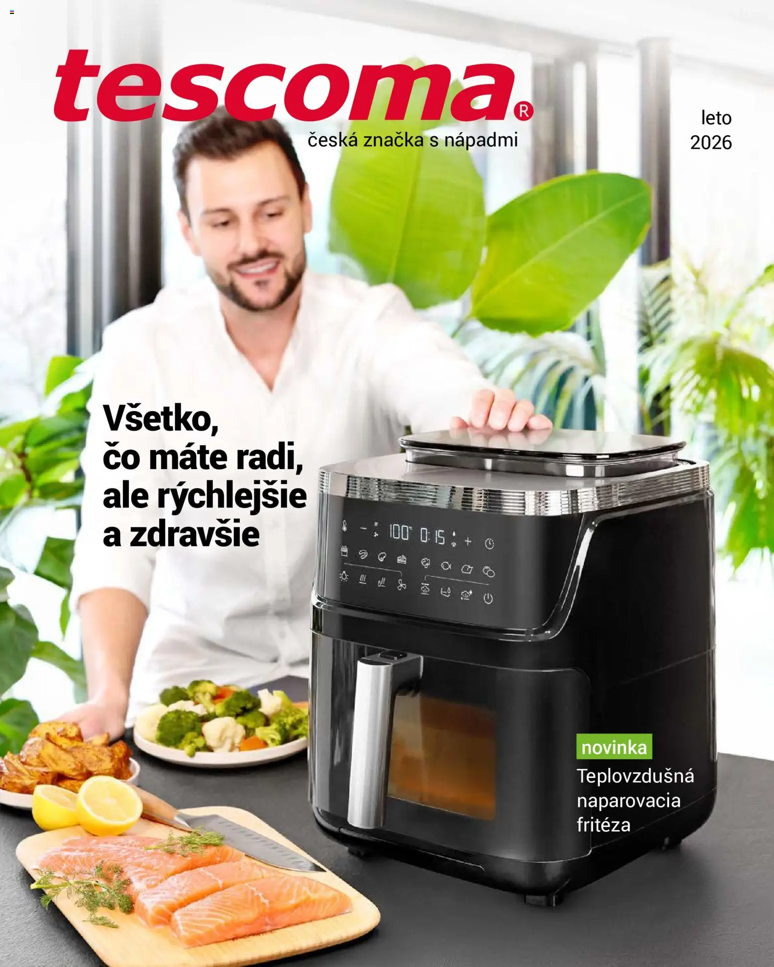 Nové TESCOMA akcie – leták je platný od 01.06.2026 | Strana: 1 | Produkty: Fritéza
