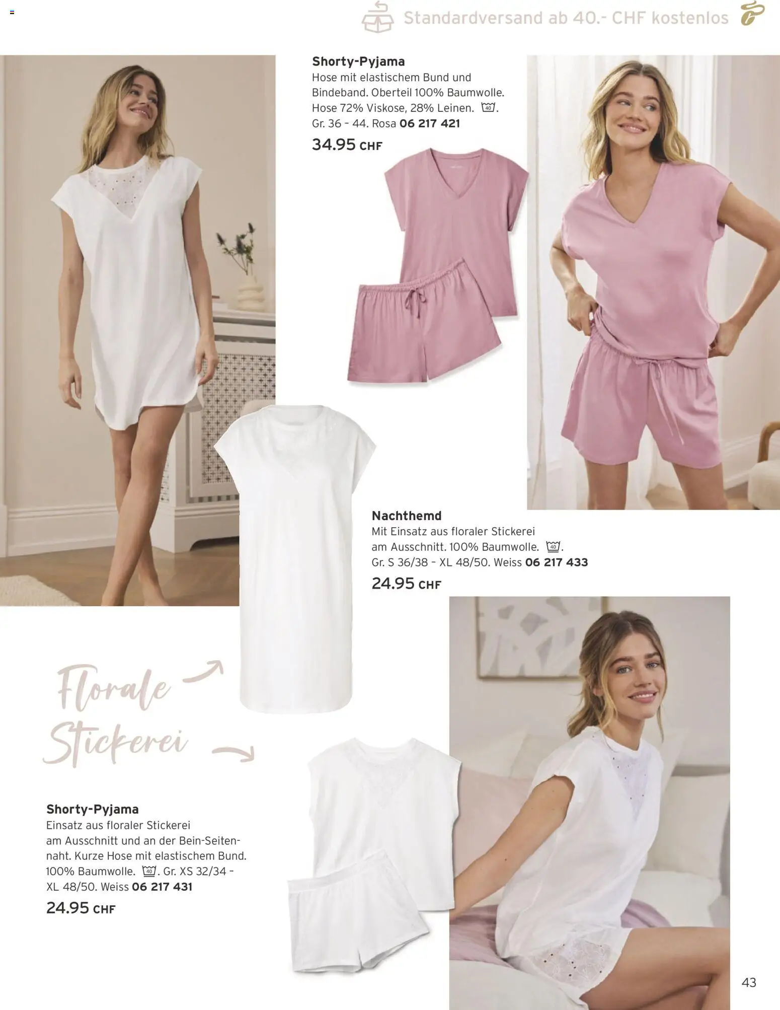 Tchibo aktionen Träume, Mut & Girlpower – gültig ab 26.06.2026 | Seite: 43 | Produkte: Hose, Kurze hose